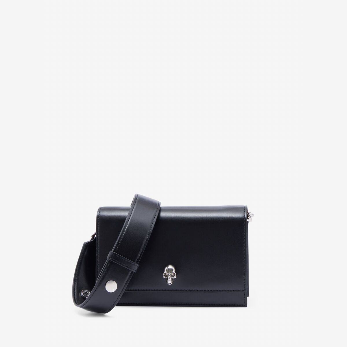 Alexander McQueen Women's Black Small Skull Bag (Calf Leather)